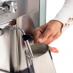 Καφετιέρα Ariete ESPRESSO METAL SLIM 1381/10, 1300W, 15 bar, 1.1 l, μανόμετρο, Inox