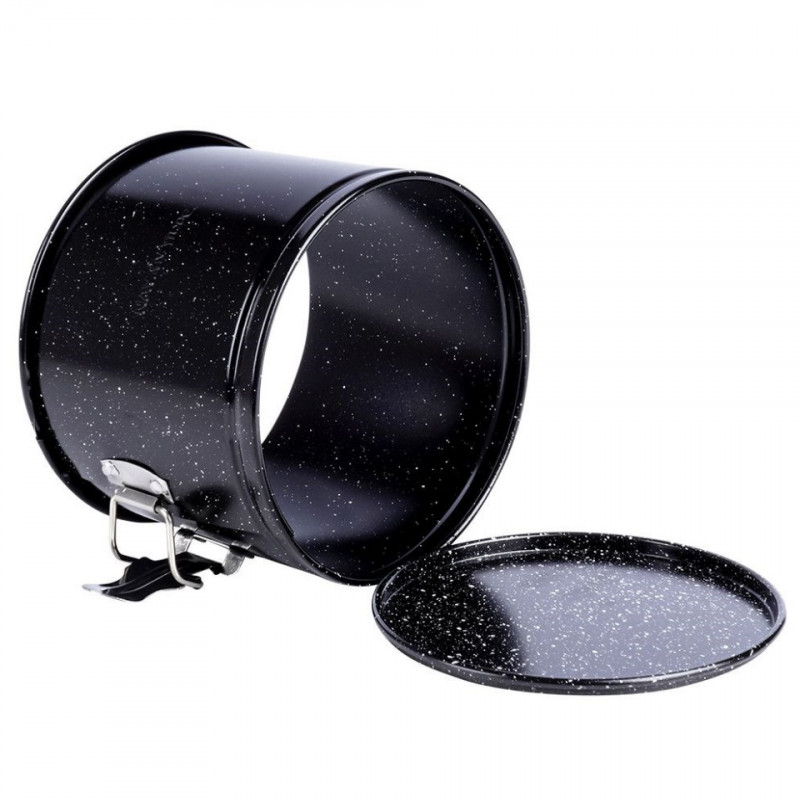 Kinghoff KH 1790, 16x13cm, Μαρμάρινο φινίρισμα, Ανθρακούχος χάλυβας, Μαύρο