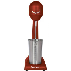 Beper BP.690, 100W, 500 ml, 2 ταχύτητες, Inox χτυπητήρι, κόκκινο/inox