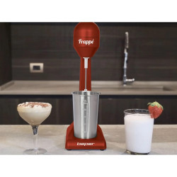 Beper BP.690, 100W, 500 ml, 2 ταχύτητες, Inox χτυπητήρι, κόκκινο/inox