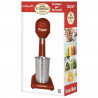 Beper BP.690, 100W, 500 ml, 2 ταχύτητες, Inox χτυπητήρι, κόκκινο/inox