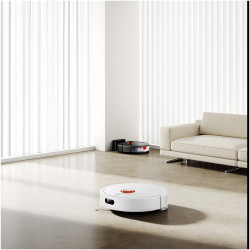 Ρομποτική ηλεκτρική σκούπα Xiaomi S20 BHR8629EU, 45W, 3200mAh, 5000Pa, Δοχείο σκόνης 400 ml, Δοχείο νερού 270 ml, Πλοήγηση με λέιζερ LDS, Λευκό