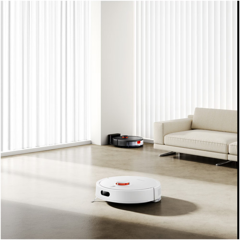 Ρομποτική ηλεκτρική σκούπα Xiaomi S20 BHR8629EU, 45W, 3200mAh, 5000Pa, Δοχείο σκόνης 400 ml, Δοχείο νερού 270 ml, Πλοήγηση με λέιζερ LDS, Λευκό
