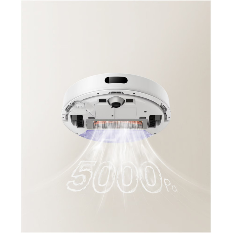 Ρομποτική ηλεκτρική σκούπα Xiaomi S20 BHR8629EU, 45W, 3200mAh, 5000Pa, Δοχείο σκόνης 400 ml, Δοχείο νερού 270 ml, Πλοήγηση με λέιζερ LDS, Λευκό