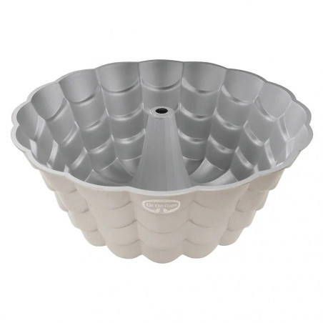 Δίσκος ψησίματος Dr.Oetker Floral 2551, 24 cm, Στρογγυλός, Χυτό αλουμίνιο, Ασημί