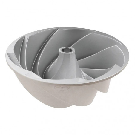 Dr.Oetker Twist Baking Mould 2552, 22 cm, Στρογγυλό, Χυτό αλουμίνιο, Ασημί
