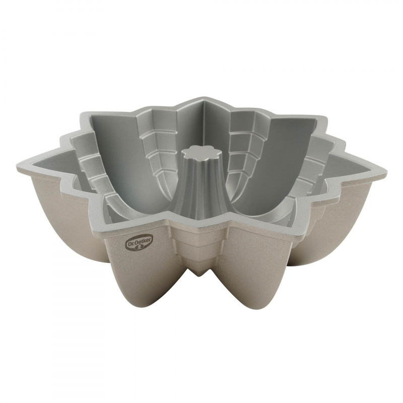Dr.Oetker Stern 2553, 18 cm, σχήμα αστεριού, χυτό αλουμίνιο, γκρι