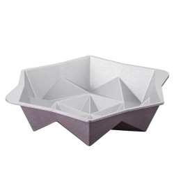 Dr.Oetker Origami 2556, 28 cm, Καλούπι Origami, Χυτό αλουμίνιο, Ροζ χρυσό