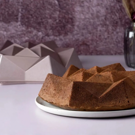 Dr.Oetker Origami 2556, 28 cm, Καλούπι Origami, Χυτό αλουμίνιο, Ροζ χρυσό