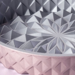 Dr.Oetker Mandala 2557, 26 cm, Στρογγυλό, Χυτό αλουμίνιο, Ροζ χρυσό