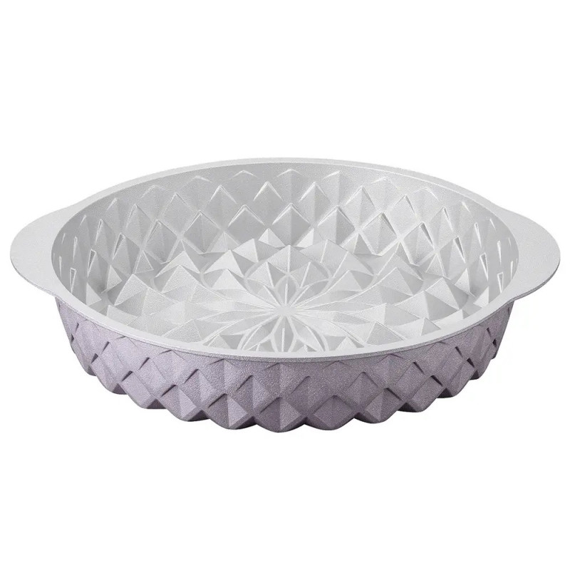 Dr.Oetker Mandala 2557, 26 cm, Στρογγυλό, Χυτό αλουμίνιο, Ροζ χρυσό