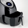 Φριτέζα ζεστού αέρα Ariete AIRY FRYER XXL 4618/00, 1800W, 5,5 l, 7 προγράμματα, Χρονοδιακόπτης, Οθόνη αφής LCD, Μαύρο