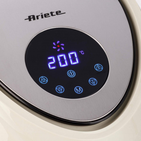 Φριτέζα ζεστού αέρα Ariete AIRY FRYER XXL 4618/02, 1800W, 5.5 l, 7 προγράμματα, χρονοδιακόπτης, οθόνη αφής LCD, Μπεζ