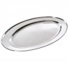 Πιάτο σερβιρίσματος Kinghoff KH 1232, 40 cm, Οβάλ, Inox
