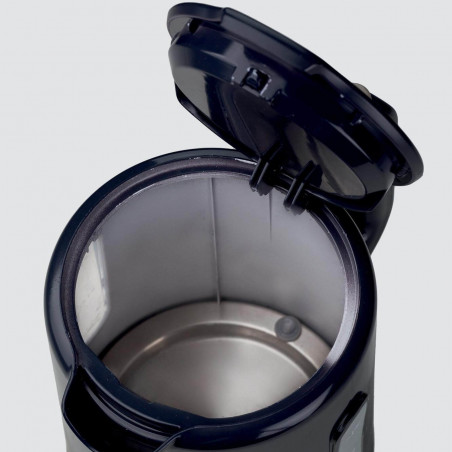 Ηλεκτρικός βραστήρας Ariete BREAKFAST 2846/00, 2200W, 1.7 l, Αυτόματη διακοπή λειτουργίας, Αφαιρούμενο φίλτρο, Σκούρο γκρι