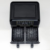 Ariete DUAL 4623/00, 1700W, 8 l, 8 προγράμματα, 35-200C, Sync, LCD οθόνη αφής, Μαύρο