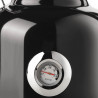 Ηλεκτρικός βραστήρας Ariete MODERNA 2854/02, 2000W, 1.7 l, Θερμόμετρο, ασύρματη βάση 360C, Αφαιρούμενο φίλτρο, Μαύρο