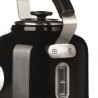 Ηλεκτρικός βραστήρας Ariete MODERNA 2854/02, 2000W, 1.7 l, Θερμόμετρο, ασύρματη βάση 360C, Αφαιρούμενο φίλτρο, Μαύρο