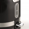 Ηλεκτρικός βραστήρας Ariete MODERNA 2854/02, 2000W, 1.7 l, Θερμόμετρο, ασύρματη βάση 360C, Αφαιρούμενο φίλτρο, Μαύρο