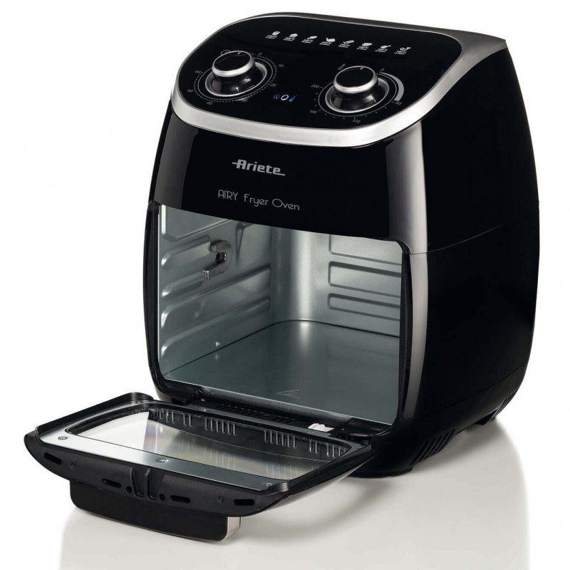 Ariete ΦΟΥΡΝΟΣ AIRY 4619/00, 2000W, 11 l, 8 προγράμματα, 80-200C, Ψησταριά, Χρονοδιακόπτης, Μαύρο