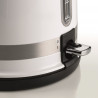 Ηλεκτρικός βραστήρας Ariete MODERNA 2854/01, 2000W, 1.7 l, Θερμόμετρο, ασύρματη βάση 360C, Αφαιρούμενο φίλτρο, Λευκό