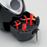 Φριτέζα ζεστού αέρα Ariete AIRY FRYER DIGITAL 4616/00, 1300W, 2.6 l, 7 προγράμματα, έως 200C, οθόνη αφής LCD, χρονοδιακόπτης, Μαύρο