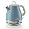 Ηλεκτρικός βραστήρας Ariete VINTAGE 2868/05, 1630W, 1 l, Μεταλλικό σώμα, Γρήγορο βράσιμο, Ασύρματη βάση, Μπλε