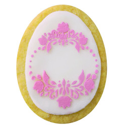 Σετ πασχαλινών διακοσμήσεων Dr.Oetker 1879, 5 τεμάχια, 4 διακοσμήσεις, 1 καλούπι, Ανοξείδωτο ατσάλι, Ασημί