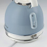 Ηλεκτρικός βραστήρας Ariete VINTAGE 2877/05, 2000W, 1.7 l, ατσάλινο σώμα, ψυχρή επιφάνεια, βάση 360, μπλε