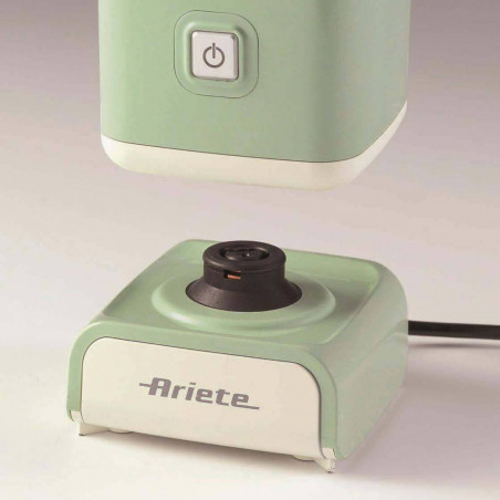 Αφριστήρας γάλακτος Ariete VINTAGE 2878/04, 500W, 0.25 l, Ζεστός και κρύος αφρός, Πράσινο