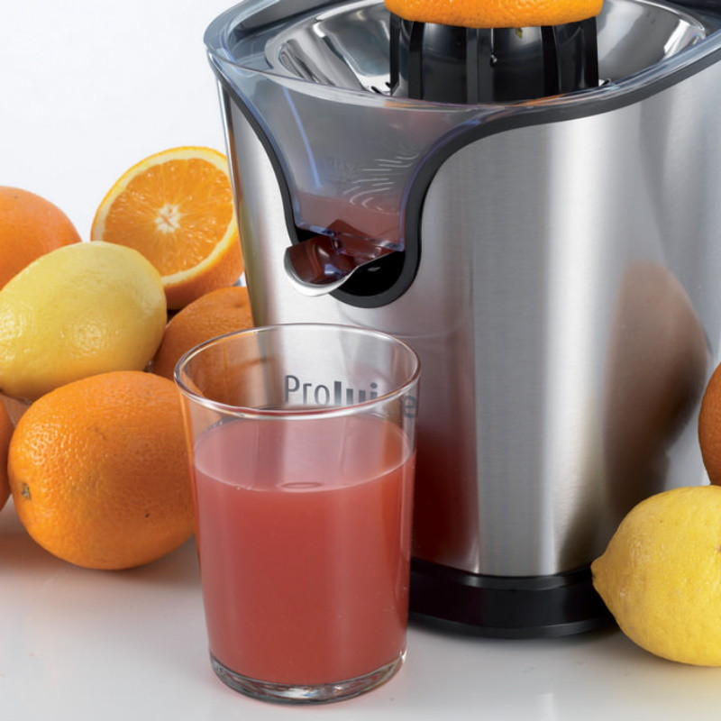 Πρέσα εσπεριδοειδών Ariete PRO JUICE 0411, 160W, Ατσάλινο περίβλημα, Διπλός κώνος με πτερύγια, Inox
