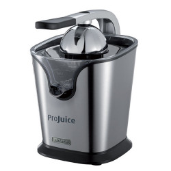 Πρέσα εσπεριδοειδών Ariete PRO JUICE 0411, 160W, Ατσάλινο περίβλημα, Διπλός κώνος με πτερύγια, Inox