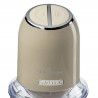 Τεμαχιστής Ariete VINTAGE 0438/03, 400W, 600 ml, 2 ταχύτητες, Ανοξείδωτο, Διαβαθμισμένο κύπελλο, Μπεζ