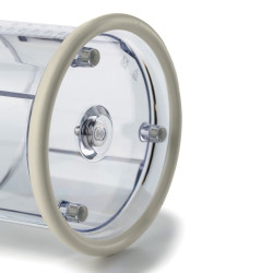 Τεμαχιστής Ariete VINTAGE 0438/03, 400W, 600 ml, 2 ταχύτητες, Ανοξείδωτο, Διαβαθμισμένο κύπελλο, Μπεζ