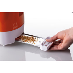 Τοστιέρα ψωμιού Ariete TOASTIME 0159/00, 700W, 2 φέτες, 3 λειτουργίες, 9 στάδια, Αφαιρούμενος δίσκος ψίχας, Πορτοκαλί