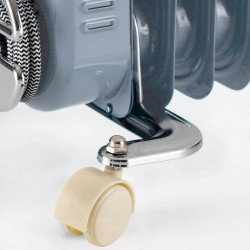Ariete VINTAGE 0839/15 ψυγείο λαδιού, 2500W, 11 πτερύγια, 3 στάδια, Ένδειξη ισχύος, 360 περιστρεφόμενοι τροχοί, Μπλε
