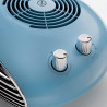Θερμάστρα με ανεμιστήρα Ariete Vintage 2.0 8211/05, 2000W, 2 ταχύτητες, Κρύος αέρας, Θερμοστάτης, Αθόρυβη λειτουργία, Μπλε