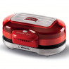 Ariete Party Time 0205/00, 1200W, 2 διαμερίσματα, Αντικολλητικές πλάκες, Αφαιρούμενος δίσκος, Κόκκινο