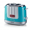 Ariete PARTY TIME 0206/01, 650W, 4 διαμερίσματα, 5 στάδια, λειτουργία Stop, τυρκουάζ