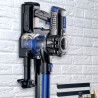 Κάθετη ηλεκτρική σκούπα Ariete SCOPA 2722/00, 120W, 1 l, 2 ταχύτητες, Μηχανοκίνητη βούρτσα με LED, Ένδειξη μπαταρίας, Μπλε