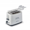 Τοστιέρα ψωμιού Ariete QUBI 0157/00, 760W, 2 φέτες, κουμπί Stop, 7 στάδια, Κινητός δίσκος ψίχας, Λευκό