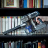 Κάθετη ηλεκτρική σκούπα Ariete SCOPA Digital 2723/00, 200W, Ψηφιακό μοτέρ, Φιλτράρισμα αέρα HEPA, Φώτα LED, Μηχανοκίνητη βούρτσα, Πορτοκαλί