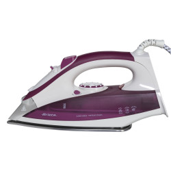 Σίδερο Ariete STEAM 6215/00, 2200W, 0.28 l, Ατσάλινη πλάκα, Αυτοκαθαριζόμενο, Ροζ