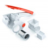 Ηλεκτρικό τροφοδοτικό Ariete GRATÌ 2.0 0447/20, Li-Ion 1500 mAh, Razglobiejem, Πορτοκαλί