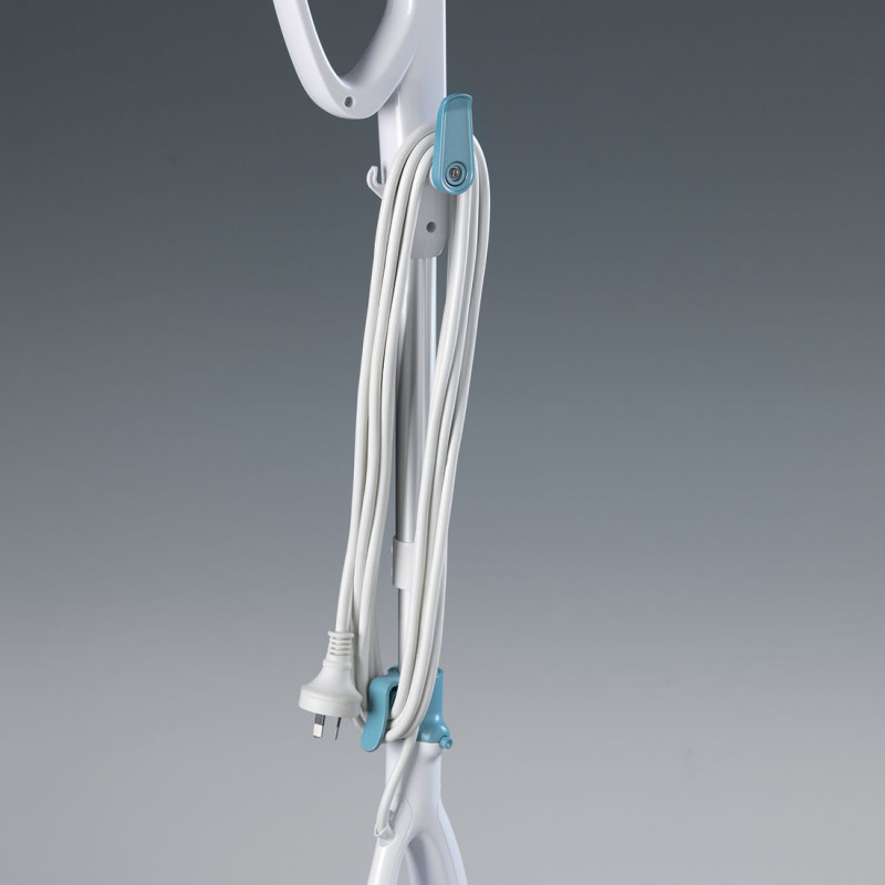 Καθαριστής ατμού Ariete STEAM MOP 4164/00 10in1, 1500 W, 350 ml, Περιστρεφόμενη κεφαλή, Αξεσουάρ, Λευκό/Μπλε