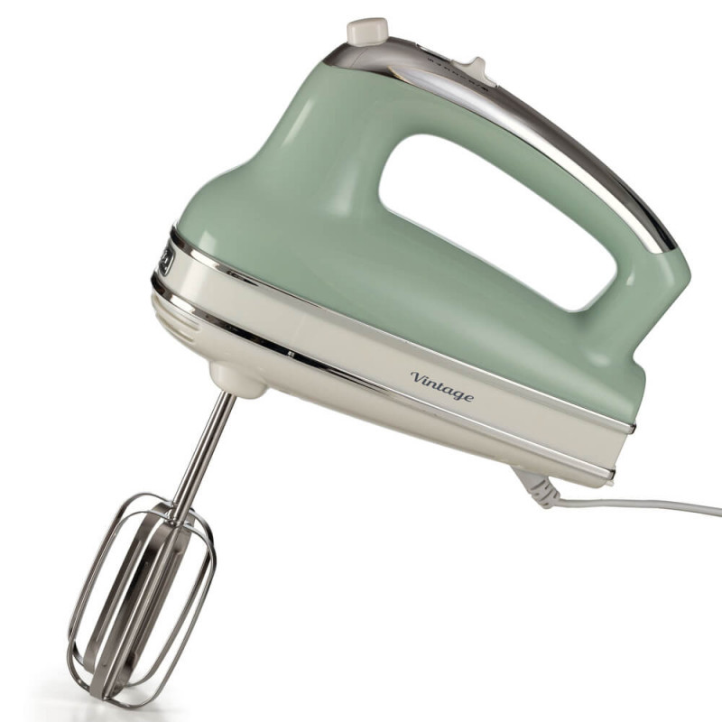 Μίξερ χειρός Ariete VINTAGE 1548/04, 450W, 5 ταχύτητες, Turbo, πράσινο