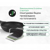 Σετ κατσαρόλες και τηγάνια Just Perfecto JL-30, 14 h, χυτό, μαρμάρινη επίστρωση, επαγωγή, ατμομάγειρας, αξεσουάρ, μαύρο