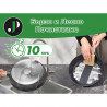 Σετ κατσαρόλες και τηγάνια Just Perfecto JL-30, 14 h, χυτό, μαρμάρινη επίστρωση, επαγωγή, ατμομάγειρας, αξεσουάρ, μαύρο