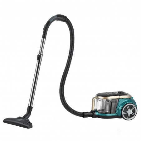 Ηλεκτρική σκούπα Eureka Apollo 18C, 800W, 22 kPa, 2.2 l, Ρύθμιση ισχύος, Πλένεται το φίλτρο, Πράσινο