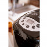 Mesko MS 6022 αρτοπαρασκευαστής, 1/1,5 kg, 850 W, 15 προγράμματα, οθόνη LCD, διπλός αναδευτήρας, κινητό καλάθι, Μαύρο